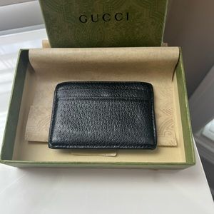 Gucci bee card holder